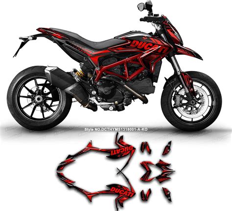 Kungfu Graphics Kit De Calcoman As Para Ducati Hypermotard Hyperstrada