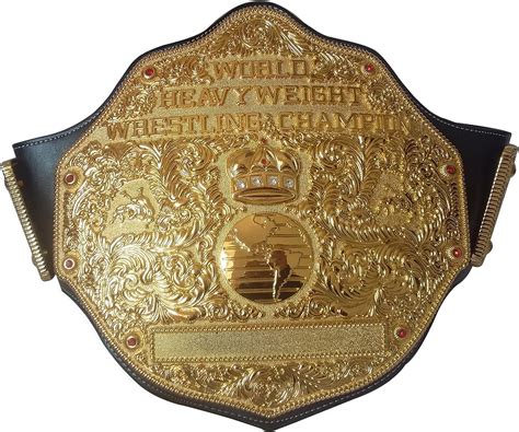 3D RIC FLAIR 4mm Big Gold Crumrine Wrestling Championship Belt Dual