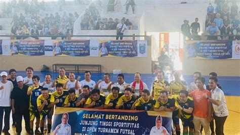 Turnamen Futsal Bupati Bangka Tengah Cup 2024 Resmi Dibuka