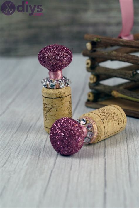 Diy Wine Cork Wine Bottle Stopper Make It Sparkle