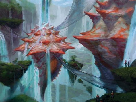 Retreat To Coralhelm In Mtg Art Artstation Concept Art Magic Art