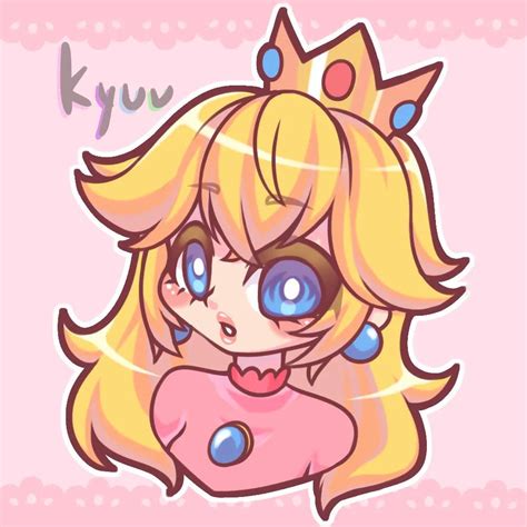 Princess Peach Fanart By Kyuu Chandesu On Deviantart