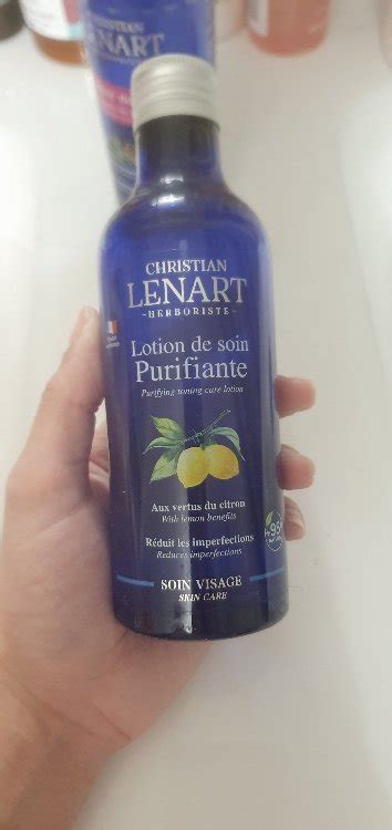 Christian Lenart Eau Fruit E Purifiante Citron Et Fruits Rouges Inci