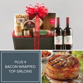 Gourmet Steaks and Snacks Gift Basket