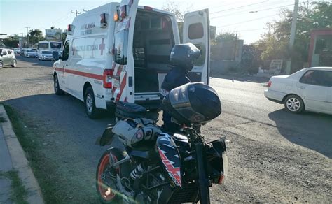 Motociclista Derrapa Y Sufre Lesiones En La Colonia Pemex De Culiac N