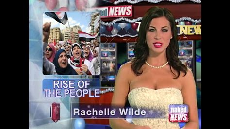 Rachelle Wilde Naked News Compilation