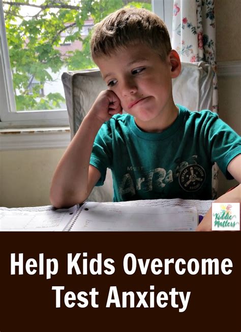 How To Help Kids Overcome Test Anxiety Kiddie Matters