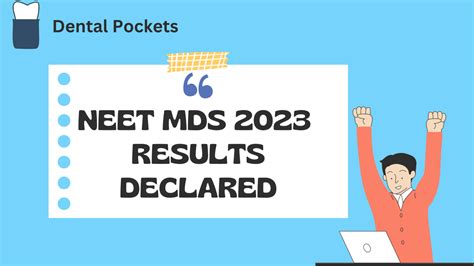 NEET MDS 2023 Results Are Now Out Dental Pockets Blog