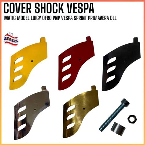 Jual Cover Shock Vespa Matic Luigy Otro Pnp Vespa Print Primavera Dll