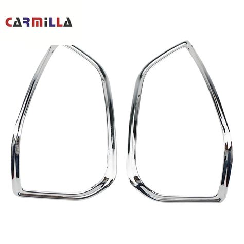 Carmilla X Abs Chrome Car Inner Air Outlet Dashboard Trim Cover Frame