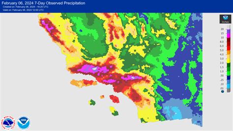 How much rain has fallen in Southern California during the storm? Here ...