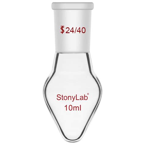 Stonylab Recovery Flask Heavy Wall Single Neck Borosilicate Glass