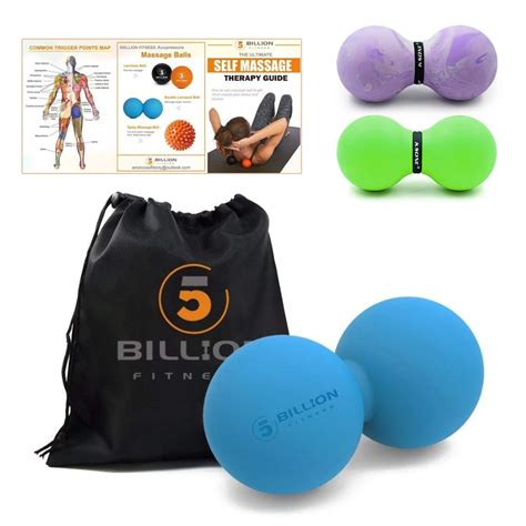 Procircle Double Lacrosse Ball Peanut Massage Ball For Thoracic Spine