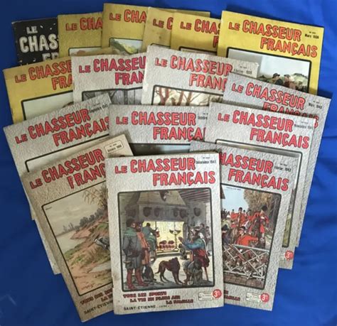 Lot De Revues Le Chasseur Francais Eur Picclick Fr