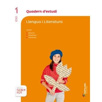 Quadern D Estudi LLengua I Literatura 1 ESO Saber Fer 5 En Libros