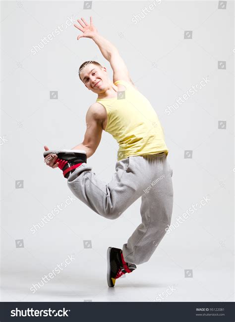 Stylish Cool Breakdance Style Dancer Posing Stock Photo 95122081 ...