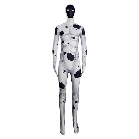 Gottsw Spider Superhero Man Spot Costume for Adult Halloween Fancy