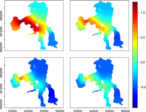 Posterior Mean Values Of The Gaussian Markov Spatial Random Field