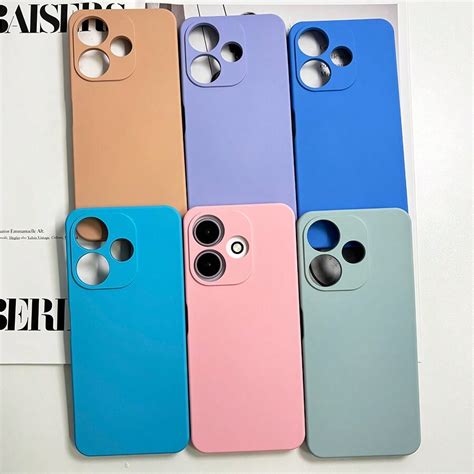 Velvet Skin Feel Phone Case For Mi Redmi 13c Note 13 4g5g Note 13 Pro