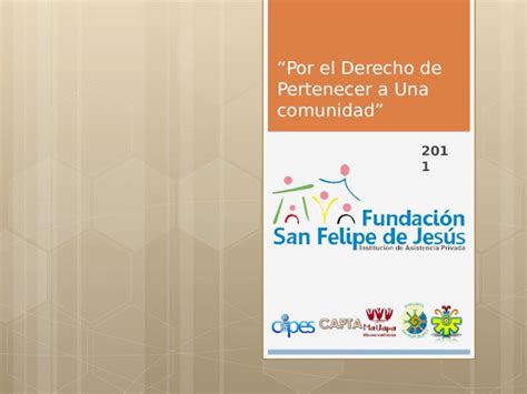 PPT Por El Derecho De Pertenecer A Una Comunidad 2011 DOKUMEN TIPS