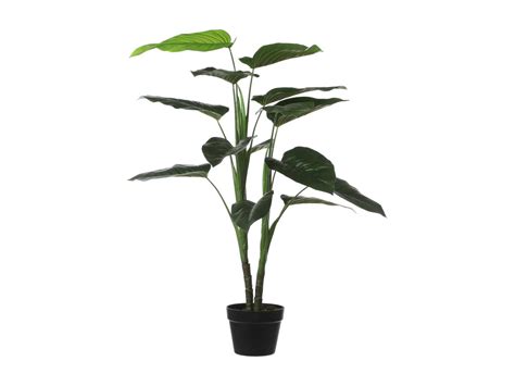 Kunstplant van polyester en plastic 100 x Ø70 Groen PHILODENDRON