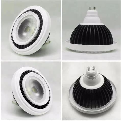 Shenzhen White Black Aluminum Housing 12w 15w Spotlight Cob Dimmable