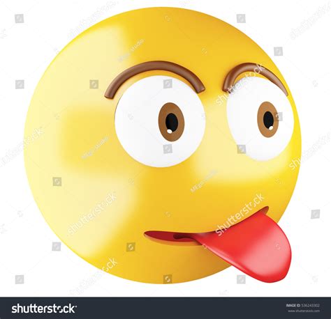 3d Illustration Emoji Icon Tongue Out Stock Illustration 536243302 | Shutterstock