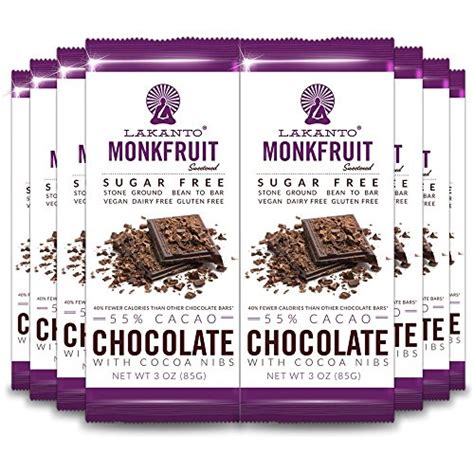 Snapklik Lakanto Sugar Free Chocolate Bars Dark Chocolate