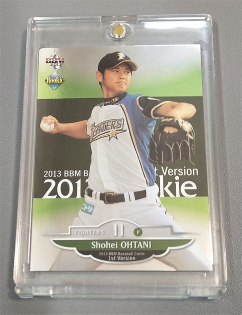 【目立った傷や汚れなし】【100枚限定ルーキーパラレル】2013 Bbm 1st Version 大谷翔平shohei Ohtani 日本ハム