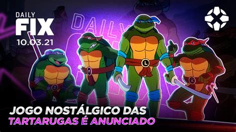 Jogo Das Tartarugas Ninja Anunciado E Mais Criar Um Jogo