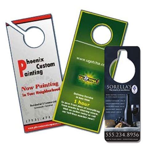 Door Hangers Printing Cheap Custom Door Hangers Beeprinting