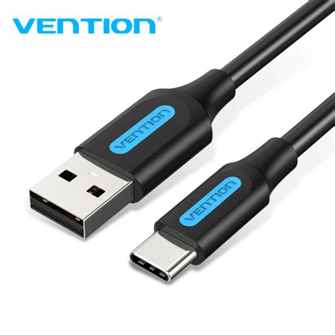 Vention Usb 20 A Male To Usb C Male Fast Charging Cable For Phones Cok Lazada Ph