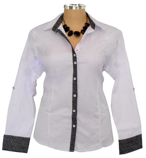 Camisa Social Feminina Plus Size Dudalinda Flor Até 52 Mercado Livre