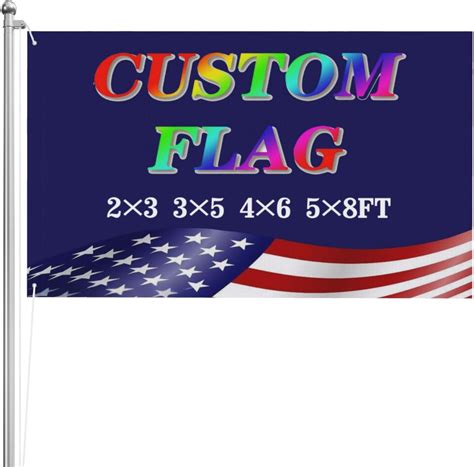 Amazon YRMZPPJW Custom Flag 3x5 Ft Double Sided Customized