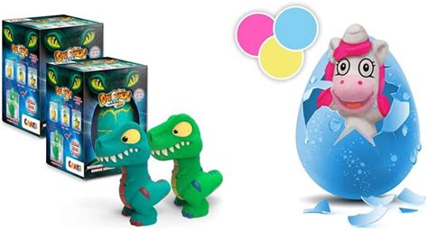 CRAZE MEGA EGG DINOREX Confezione Da 2 Dinosauro Che Si Schiudono In