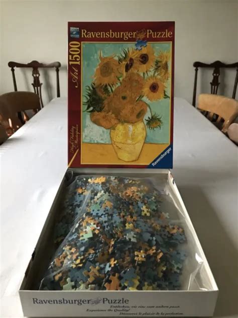 Ravensburger Vincent Van Gogh Sunflowers Premium Softclick Jigsaw