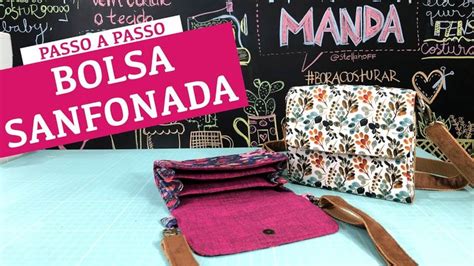 Como costurar Bolsa Sanfonada Passo a passo fácil YouTube