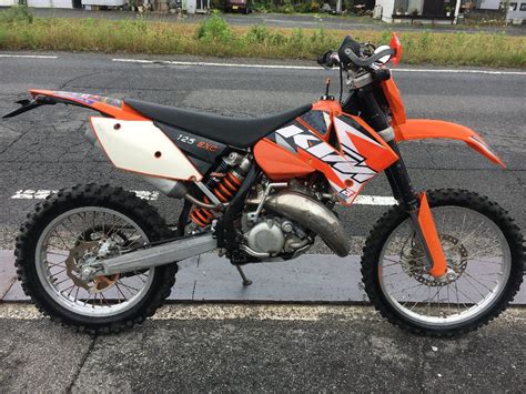 Yahoo オークション Ktm 125exc 06 実働 書類付き 吹け上がり良好 公