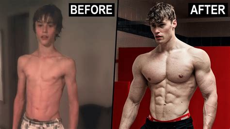 David Laid 10 Year Body Transformation 14 24 Motivational Video Youtube