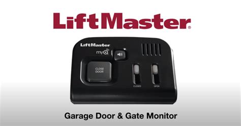 Myq Gate And Garage Door Monitor From Liftmaster Consolidated Garage Doors