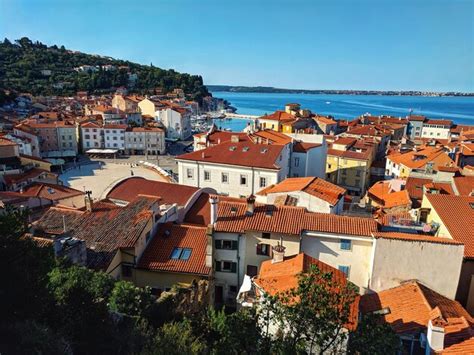 Vista panorámica de los tejados rojos del centro histórico del casco