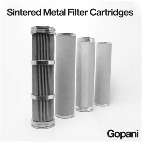 Sintered Metal Filter Cartridges At 13000 00 Inr In Ahmedabad Gopani Product Systems Private