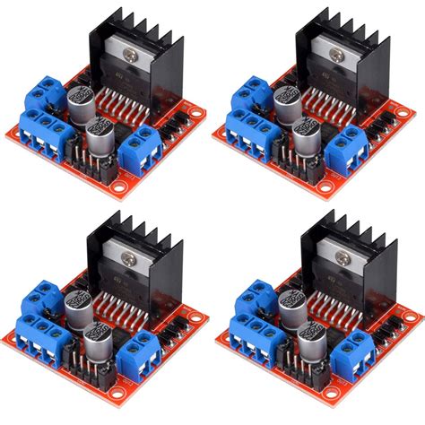 Mua Hiletgo 4pcs L298n Motor Driver Controller Board Module Stepper Motor Dc Dual H Bridge For