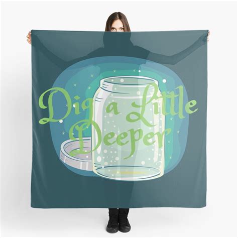 "Dig a Little Deeper // Princess and the Frog" Scarf by KylieBeth | Redbubble