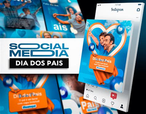 Social Media Dia Dos Pais Behance