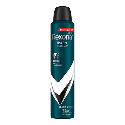 Rexona Men Black White Invisible Erkek Deodorant Ml Ka An Parf Meri