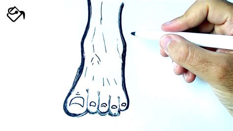 Comment Dessiner Des Pied Dessin Facile Youtube