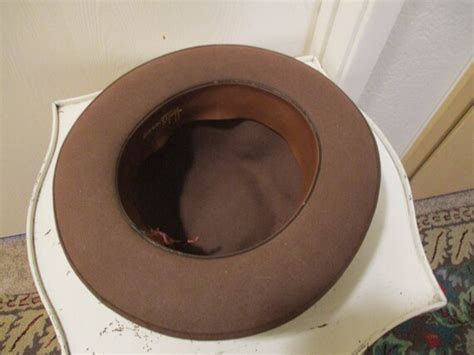 1940s50s Stetson Royal Deluxe Fedora Chocolate Brown Gem