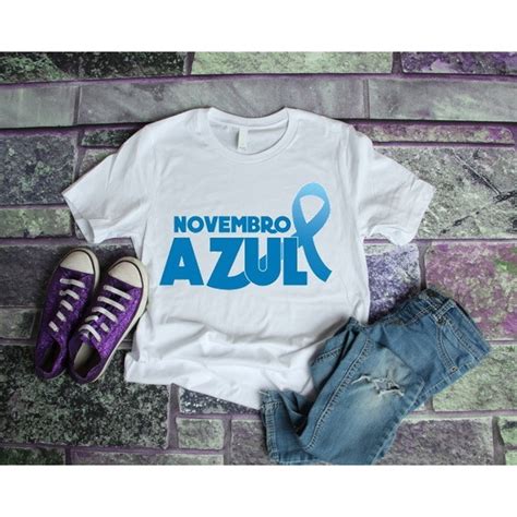 Camiseta Novembro Azul F Shopee Brasil