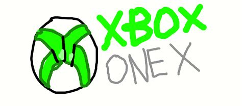 Xbox One X Logo by TamTheLucario448 on DeviantArt